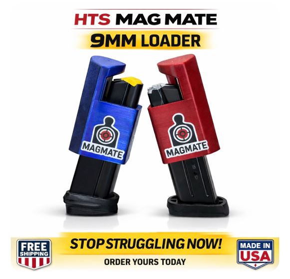 HTS MagMate™ – 9mm Magazine Loader (Made in the USA )