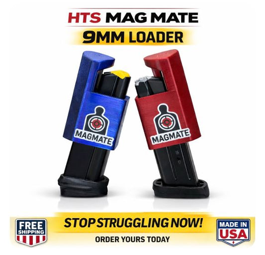 HTS MagMate™ – 9mm Magazine Loader (Made in the USA )
