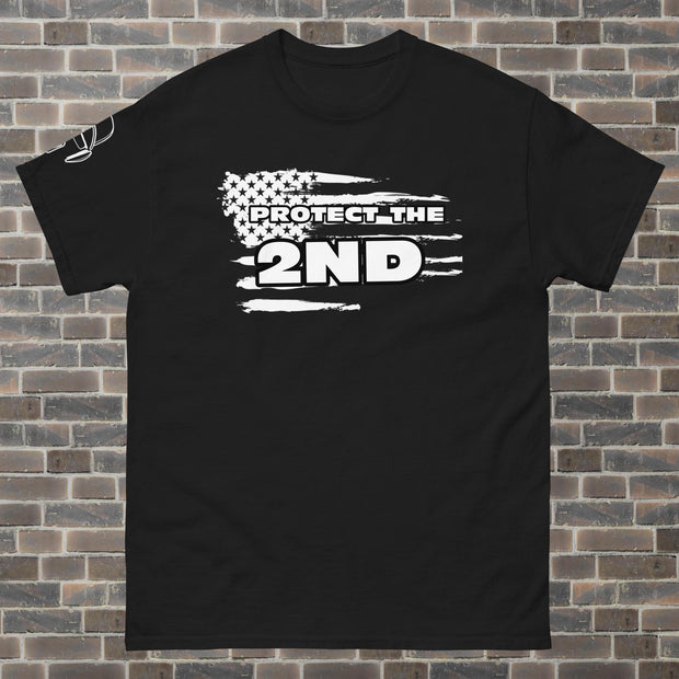 Men's classic tee Protect The 2nd Amendment / Tatter Flag