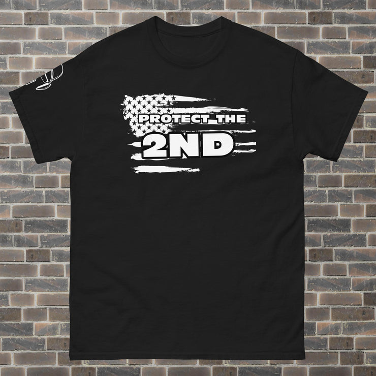 Men's classic tee Protect The 2nd Amendment / Tatter Flag