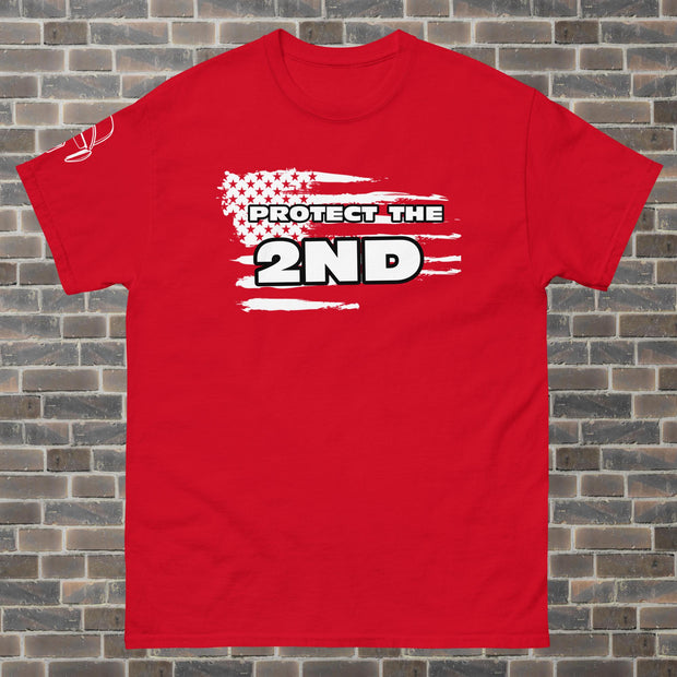 Men's classic tee Protect The 2nd Amendment / Tatter Flag